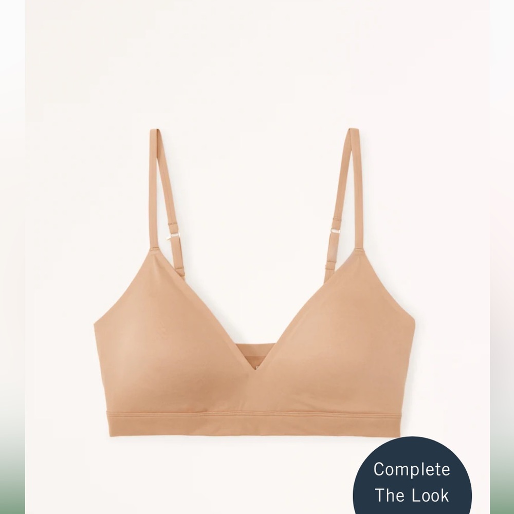 Abercrombie Next to Naked V-Neck Bralette